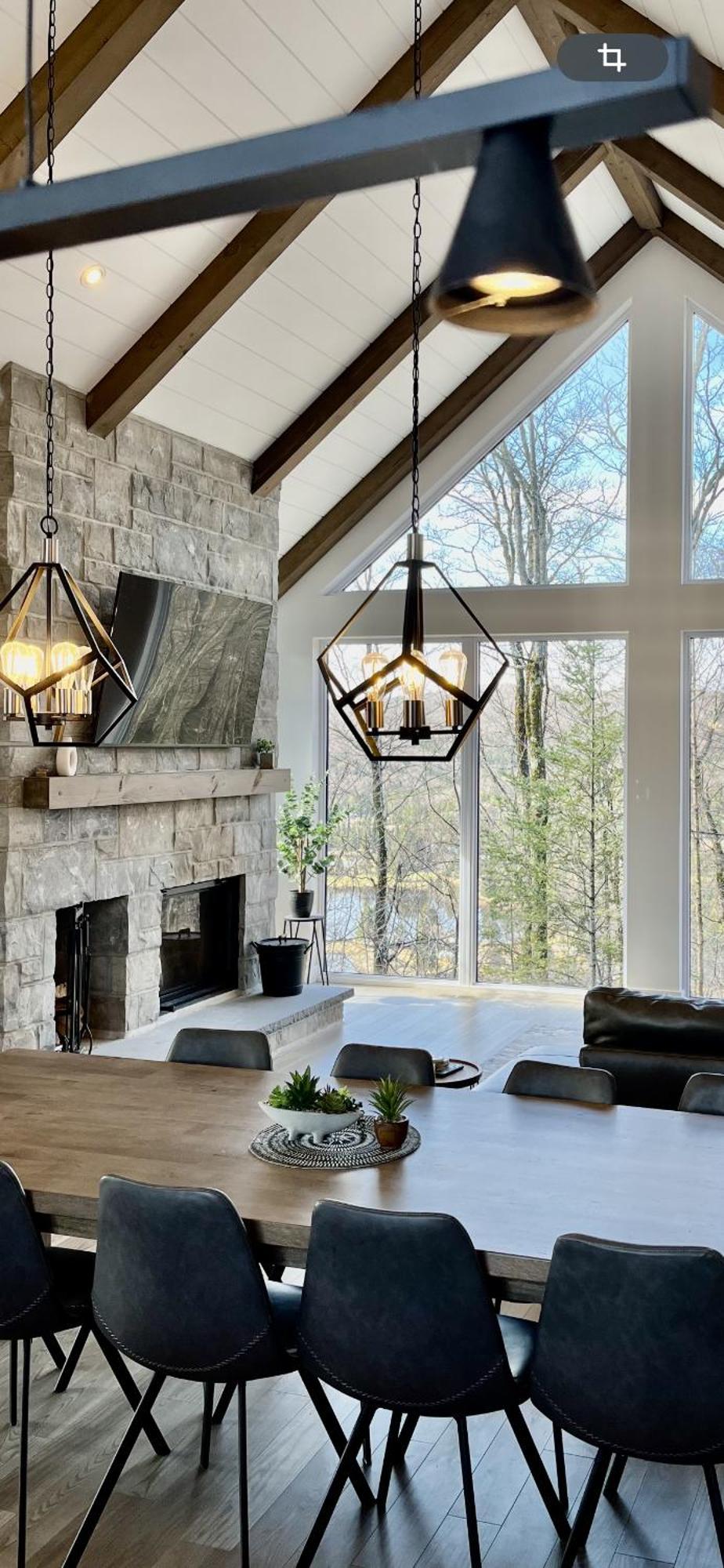 The Chic Shack - Golf, Ski, Spa Saint-Faustin Екстериор снимка