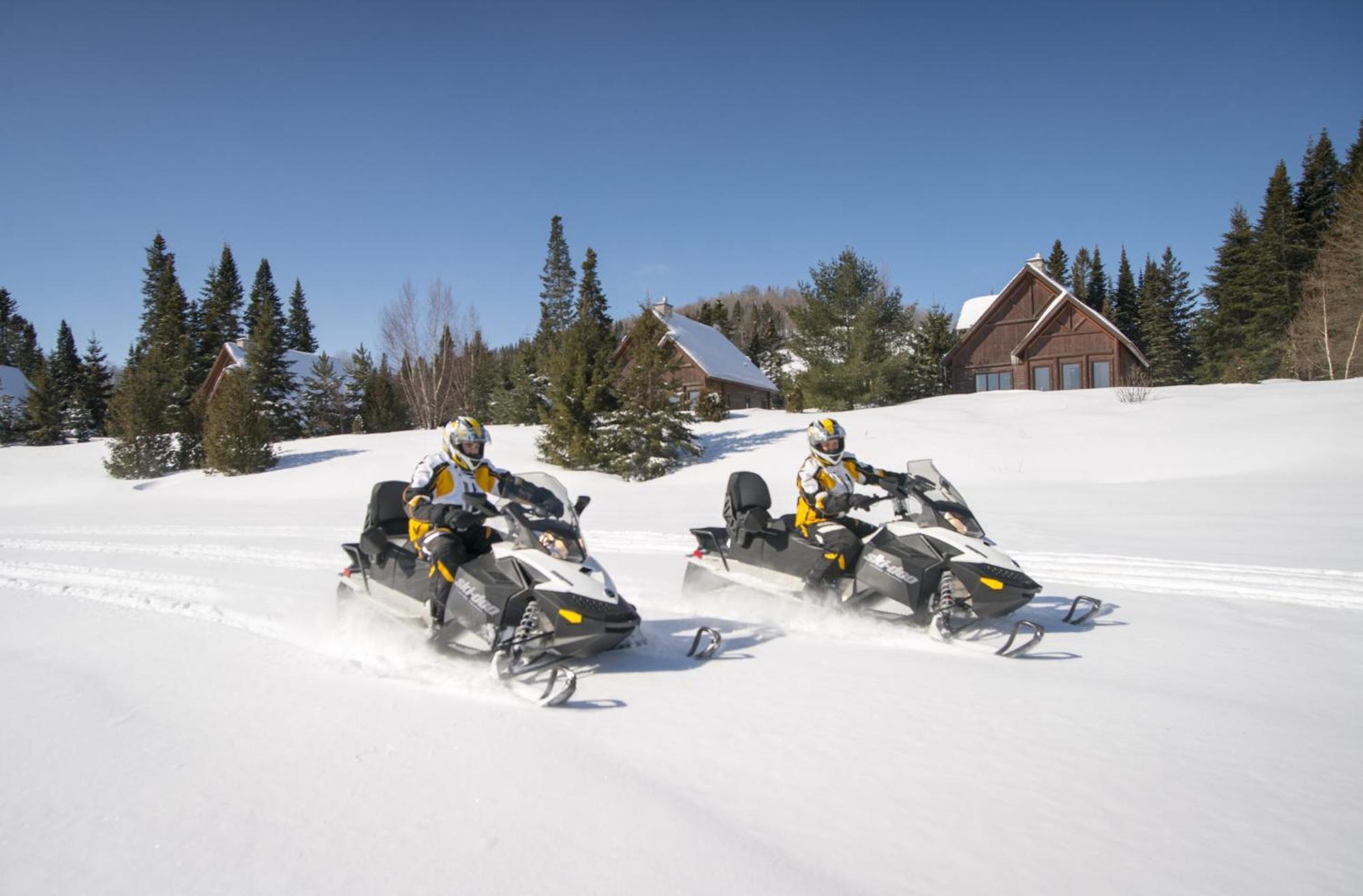 The Chic Shack - Golf, Ski, Spa Saint-Faustin Екстериор снимка