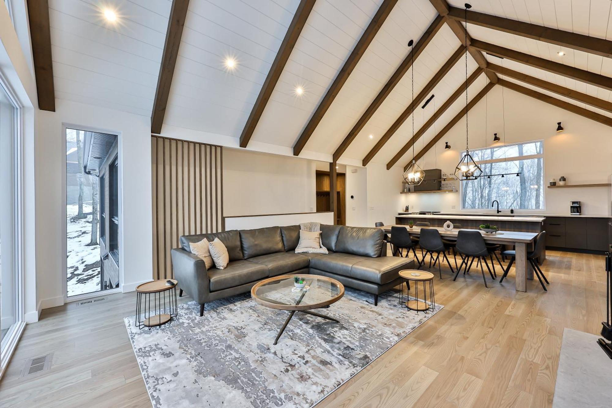 The Chic Shack - Golf, Ski, Spa Saint-Faustin Екстериор снимка